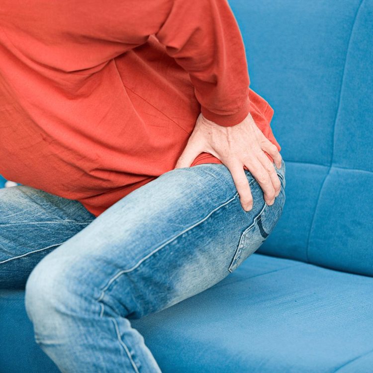Why do I get hip pain with prolonged sitting?